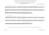 Notensatz zu Klavier-Fingerübungen 1-3: Legato-Handgelenk-Übungen